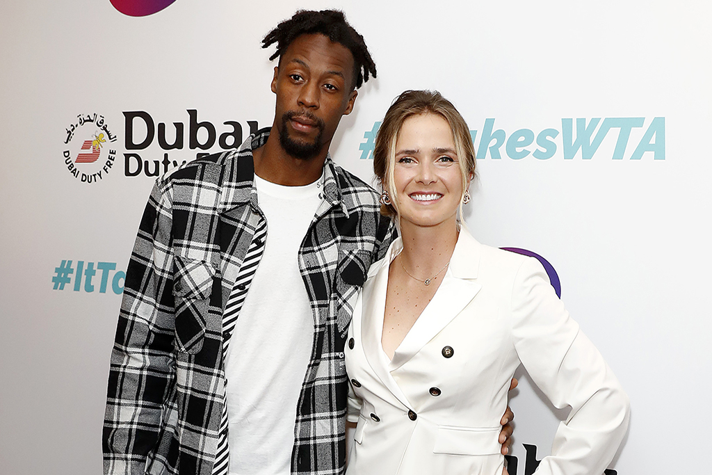 Gael Monfils ed Elina Svitolina