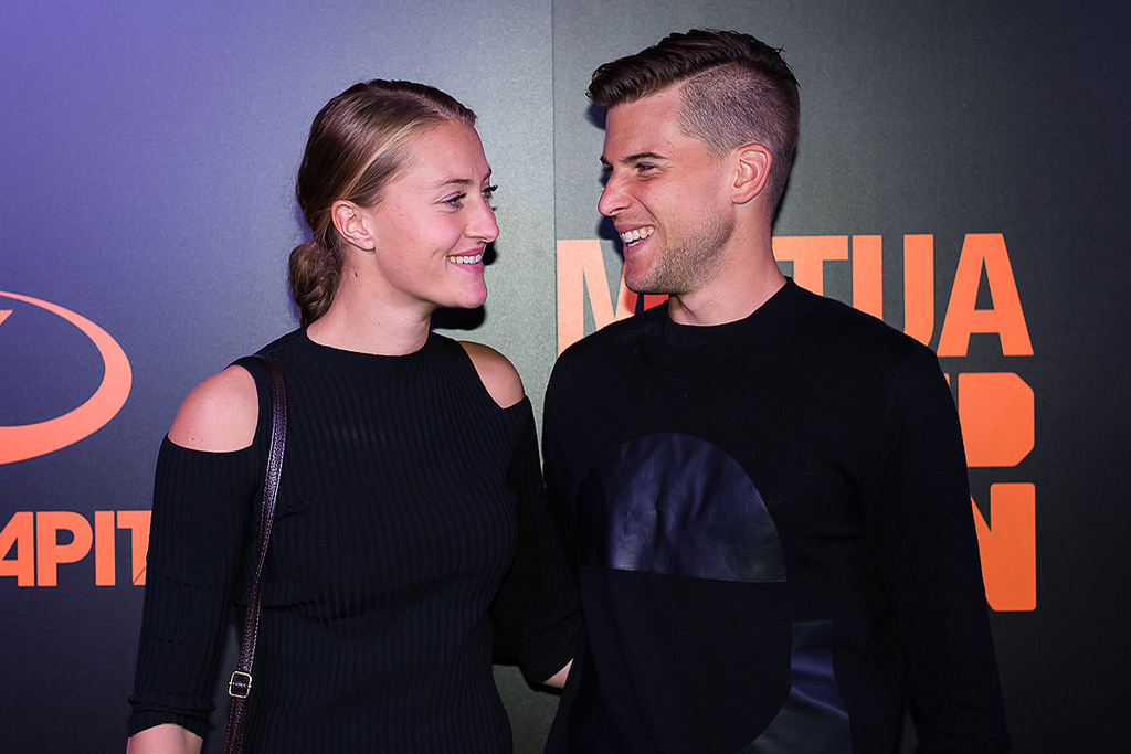 Dominic Thiem e Kristina Mladenovic