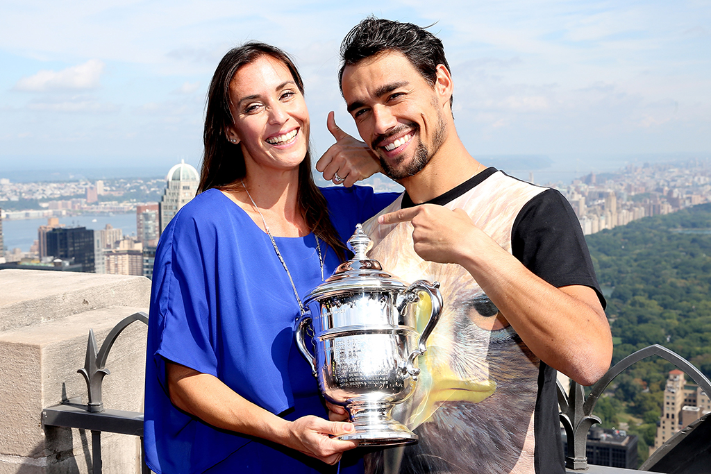 Fabio Fognini e Flavia Pennetta