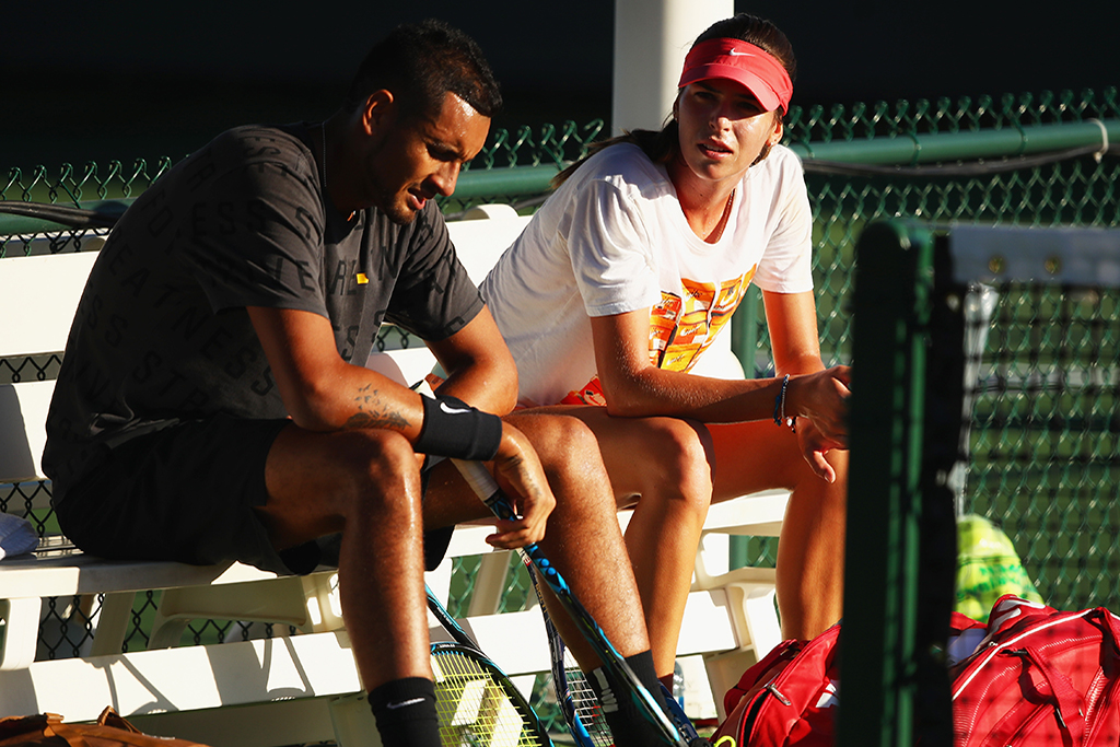 Nick Kyrgios e Alja Tomljanovic