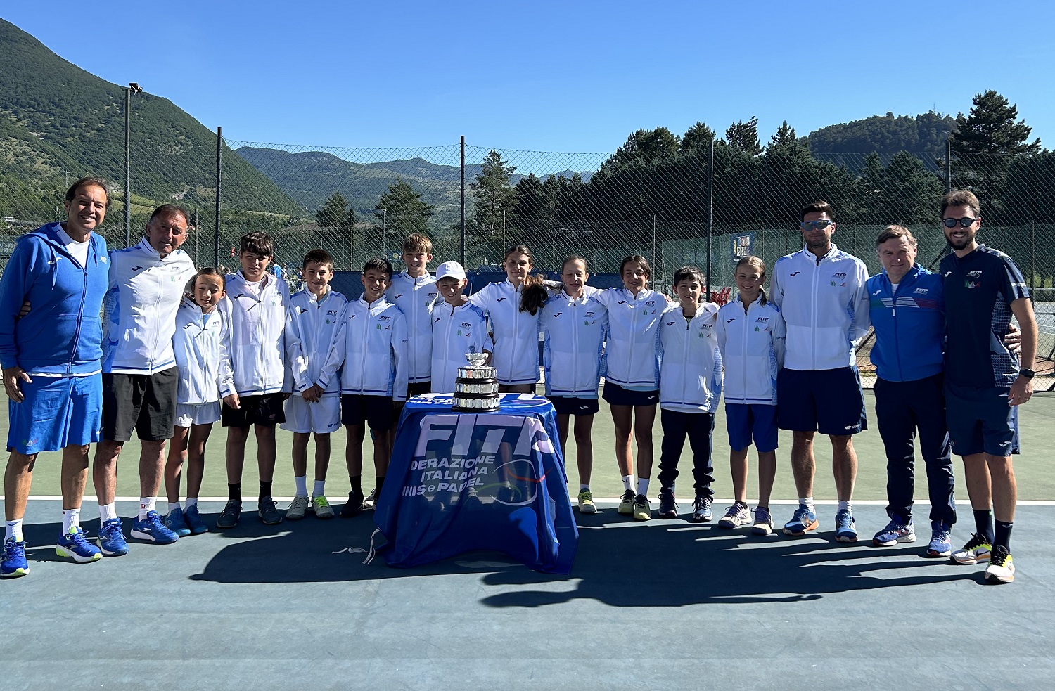 Coppa Belardinelli 2024 - la formazione della Liguria