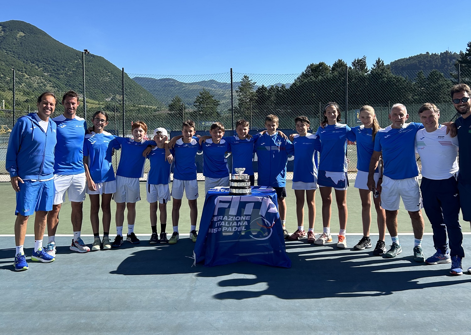 Coppa Belardinelli 2024 - la formazione della Liguria