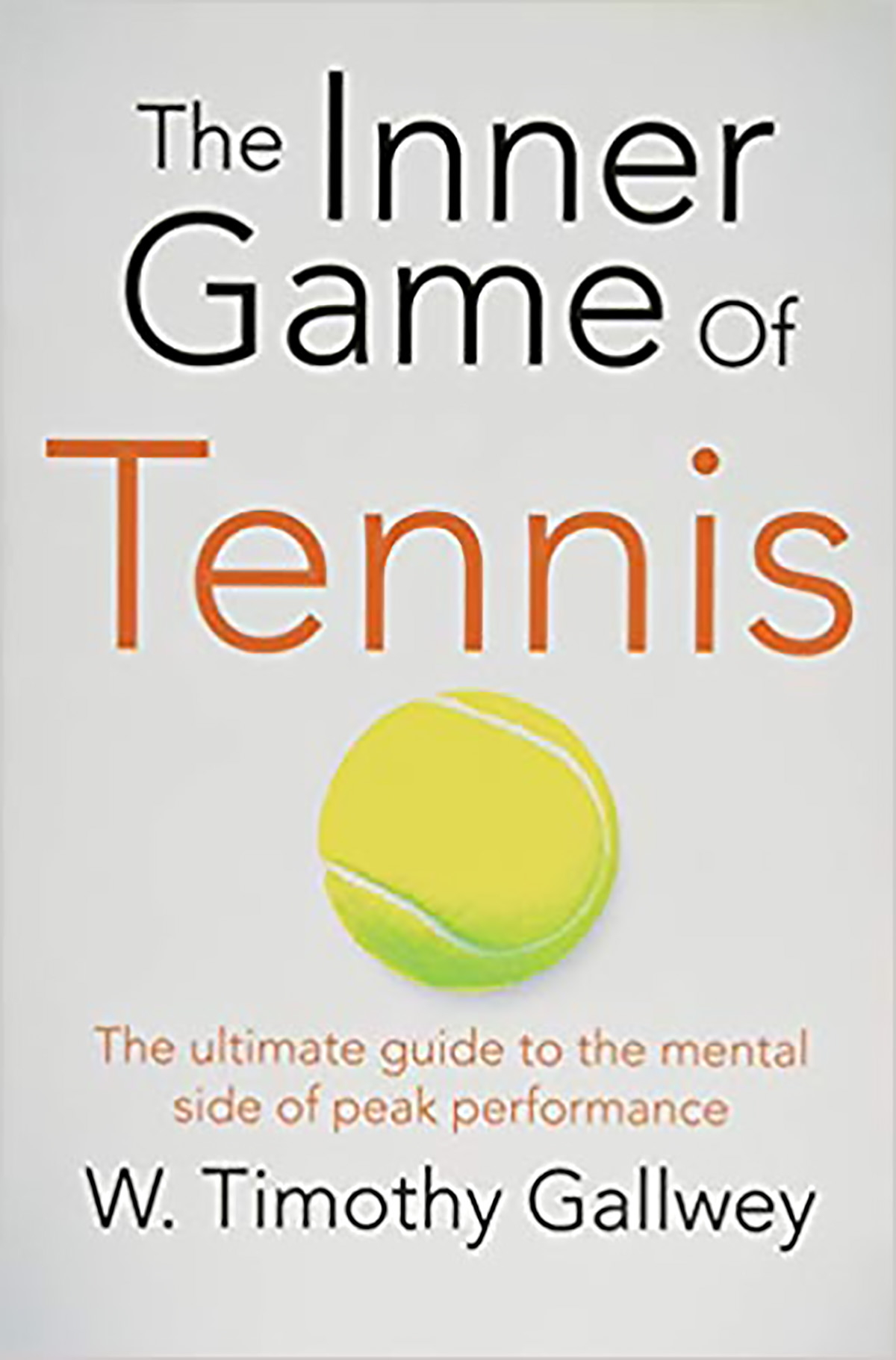 The inner game of tennis di Timothy W. Gallwey   (in italiano “Il gioco interiore nel tennis”) - ed. Ultra 2013
